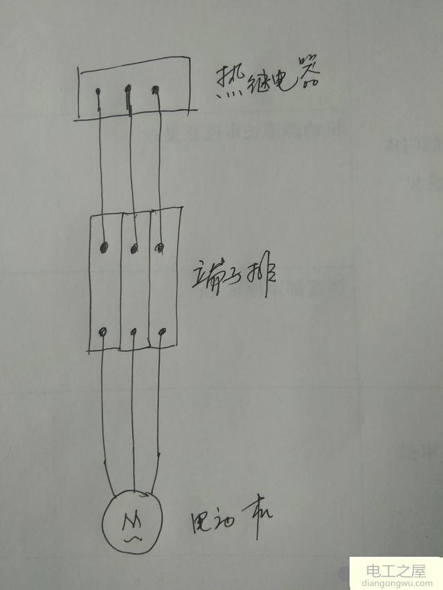 電動(dòng)機(jī)本體接線柱的接線問題