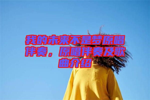 我的未來(lái)不是夢(mèng)原唱伴奏，原唱伴奏及歌曲介紹