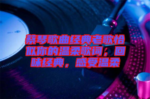 蔡琴歌曲經(jīng)典老歌恰似你的溫柔歌詞，回味經(jīng)典，感受溫柔