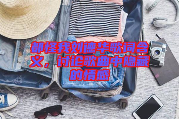 都怪我劉德華歌詞含義，討論歌曲中隱藏的情感