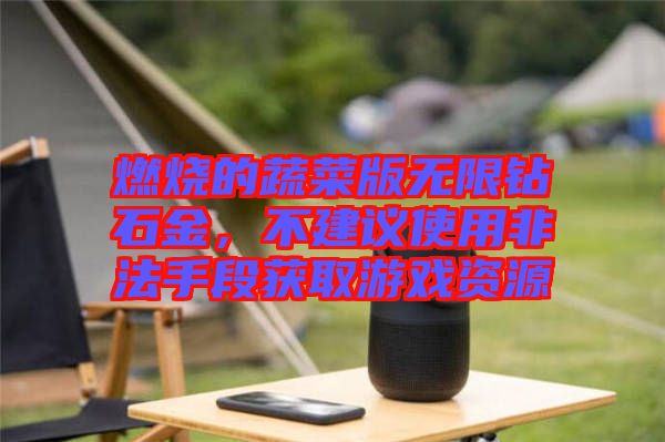 燃燒的蔬菜版無(wú)限鉆石金，不建議使用非法手段獲取游戲資源