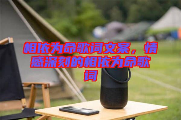 相依為命歌詞文案，情感深刻的相依為命歌詞