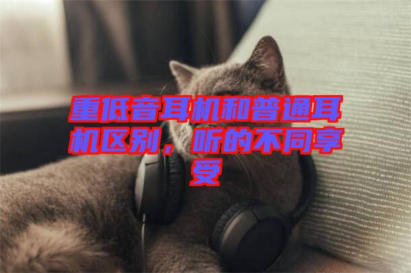 重低音耳機和普通耳機區(qū)別，聽的不同享受