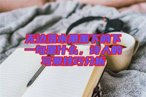 無邊落木蕭蕭下的下一句是什么，詩人的寫景技巧分析