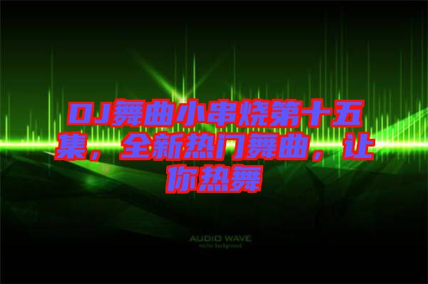 DJ舞曲小串燒第十五集，全新熱門舞曲，讓你熱舞