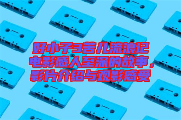 好小子3苦兒流浪記電影感人至深的故事，影片介紹與觀影感受