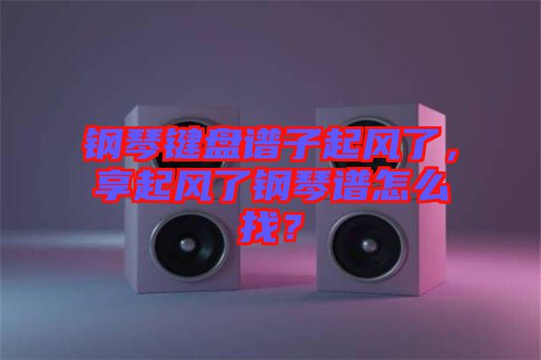 鋼琴鍵盤譜子起風(fēng)了，享起風(fēng)了鋼琴譜怎么找？