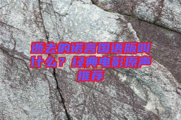 逝去的諾言國(guó)語(yǔ)版叫什么？經(jīng)典電影原聲推薦